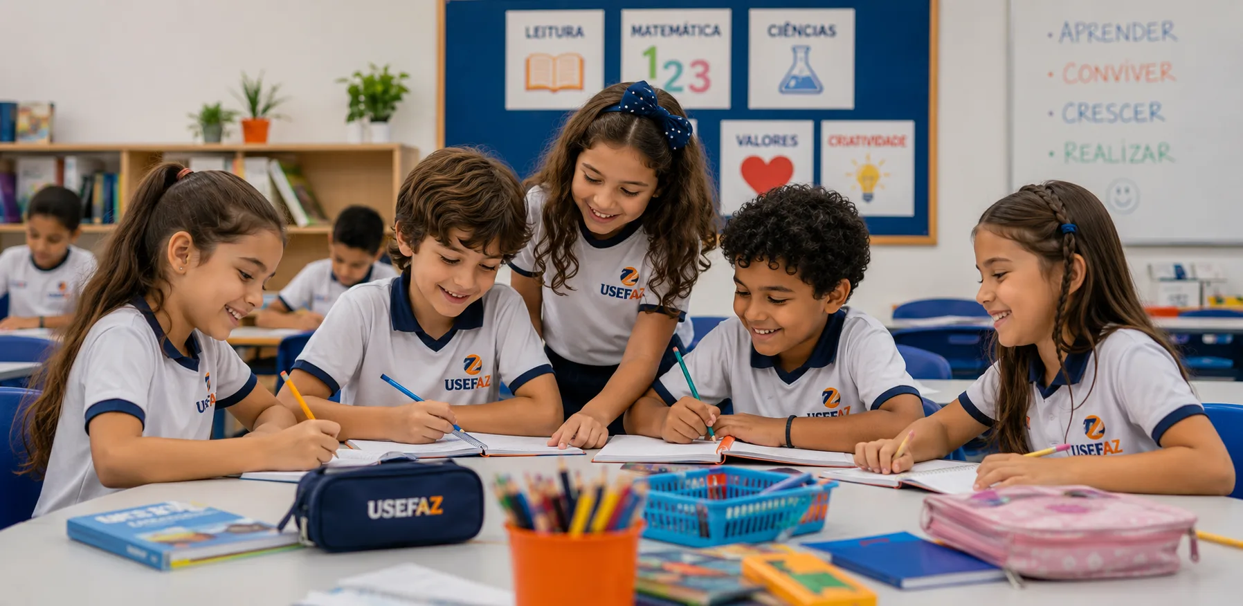 Alunos do Ensino Fundamental I